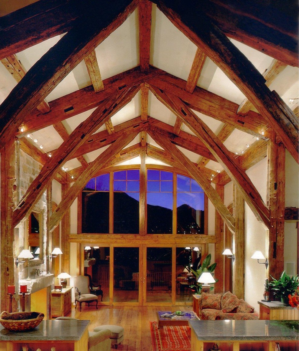Antique Hand Hewn Beams Timber Frame Southend Reclaimed